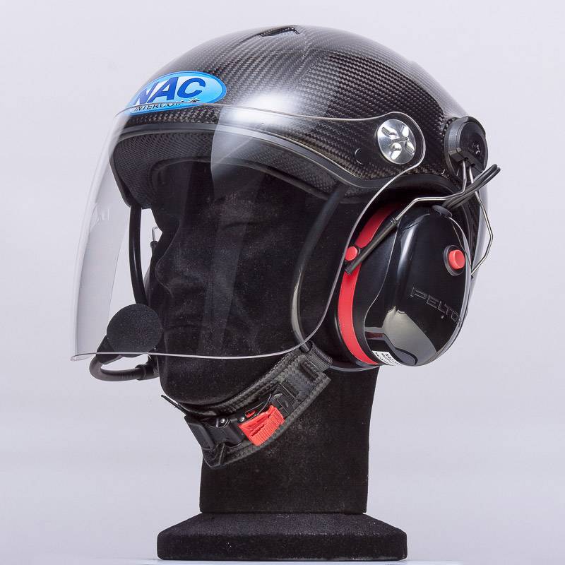 Horus Communication Helmet Real Carbon